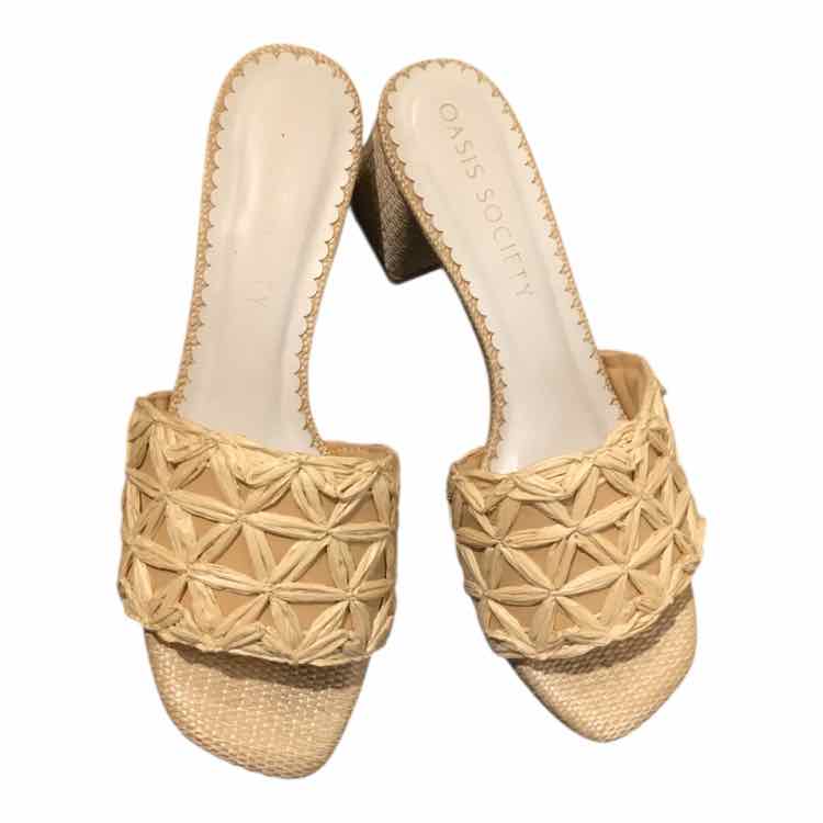 Oasis Society Cream Size 9 Shoes