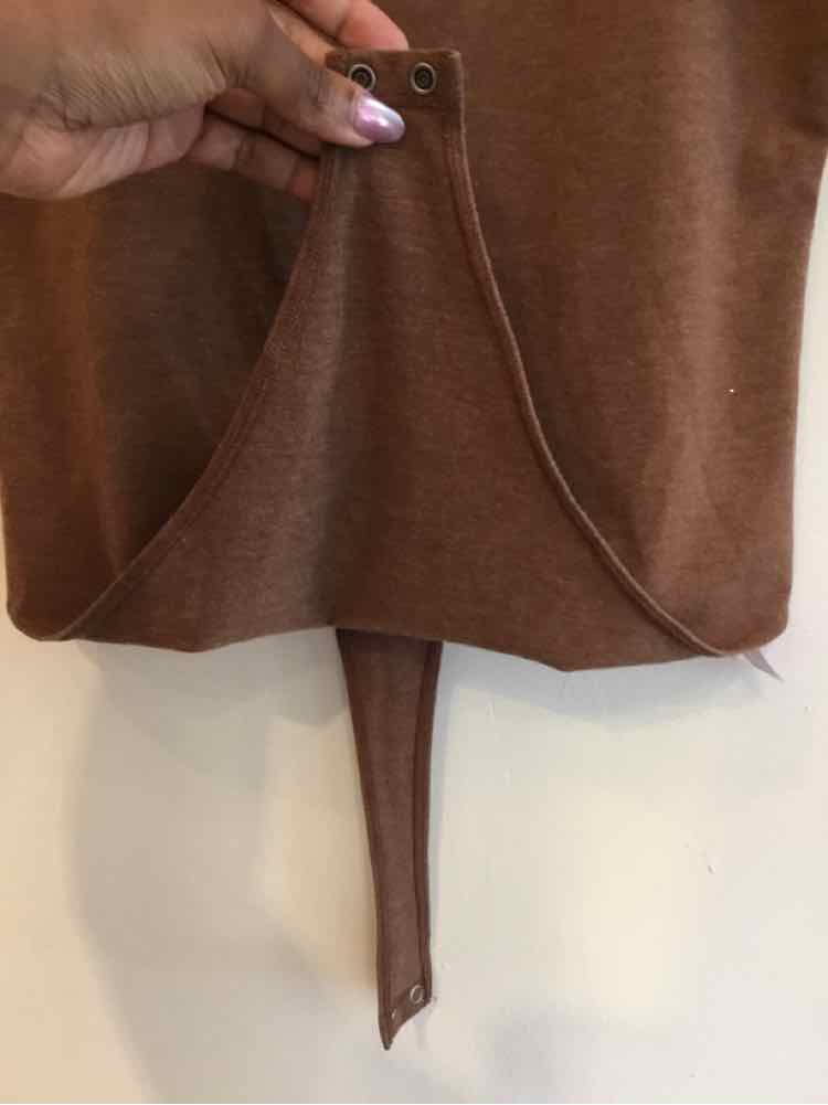 American Eagle Brown Size L Bodysuit