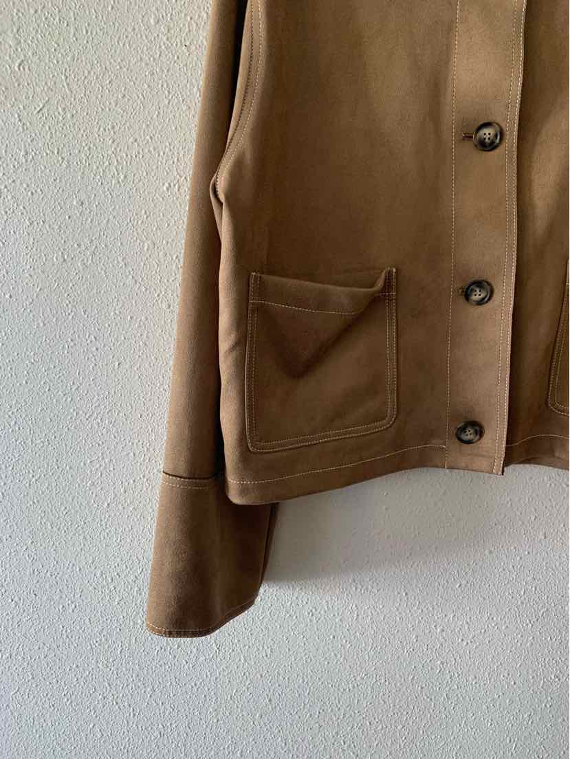 H&M brown and white Size L Jacket