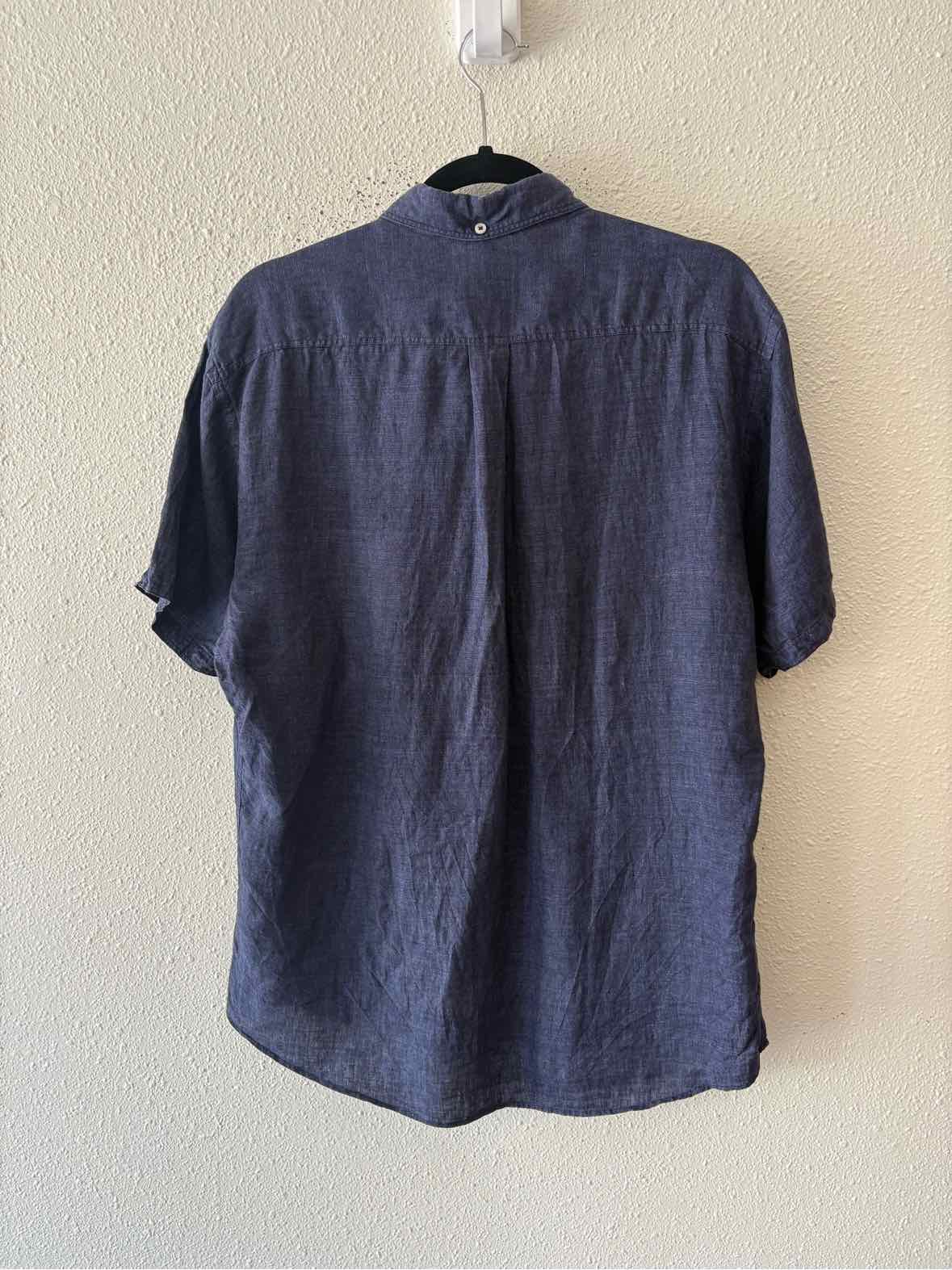 Billy Reid Navy Size L Shirt