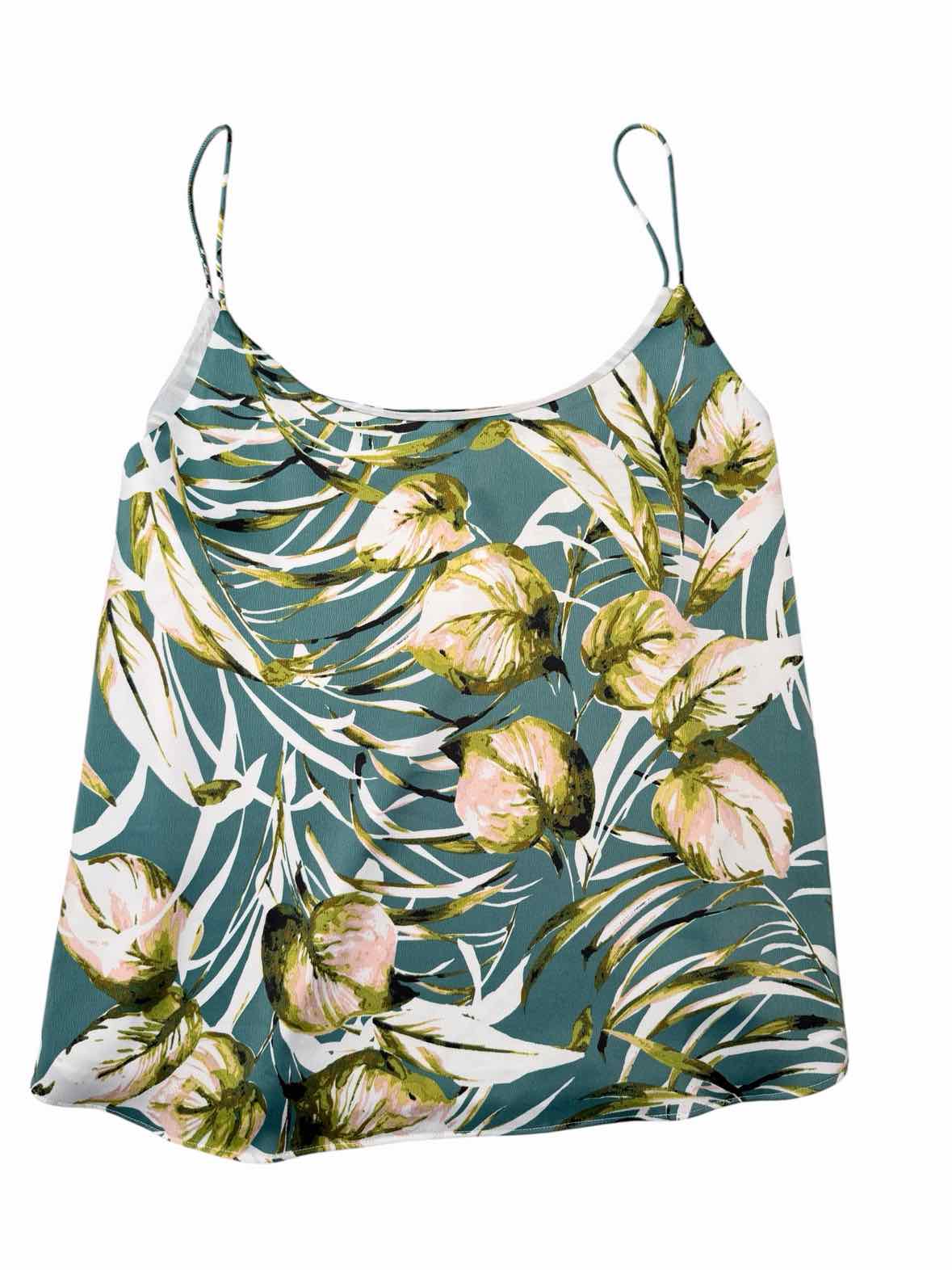 bar III Green and Teal Size XXL Shirt