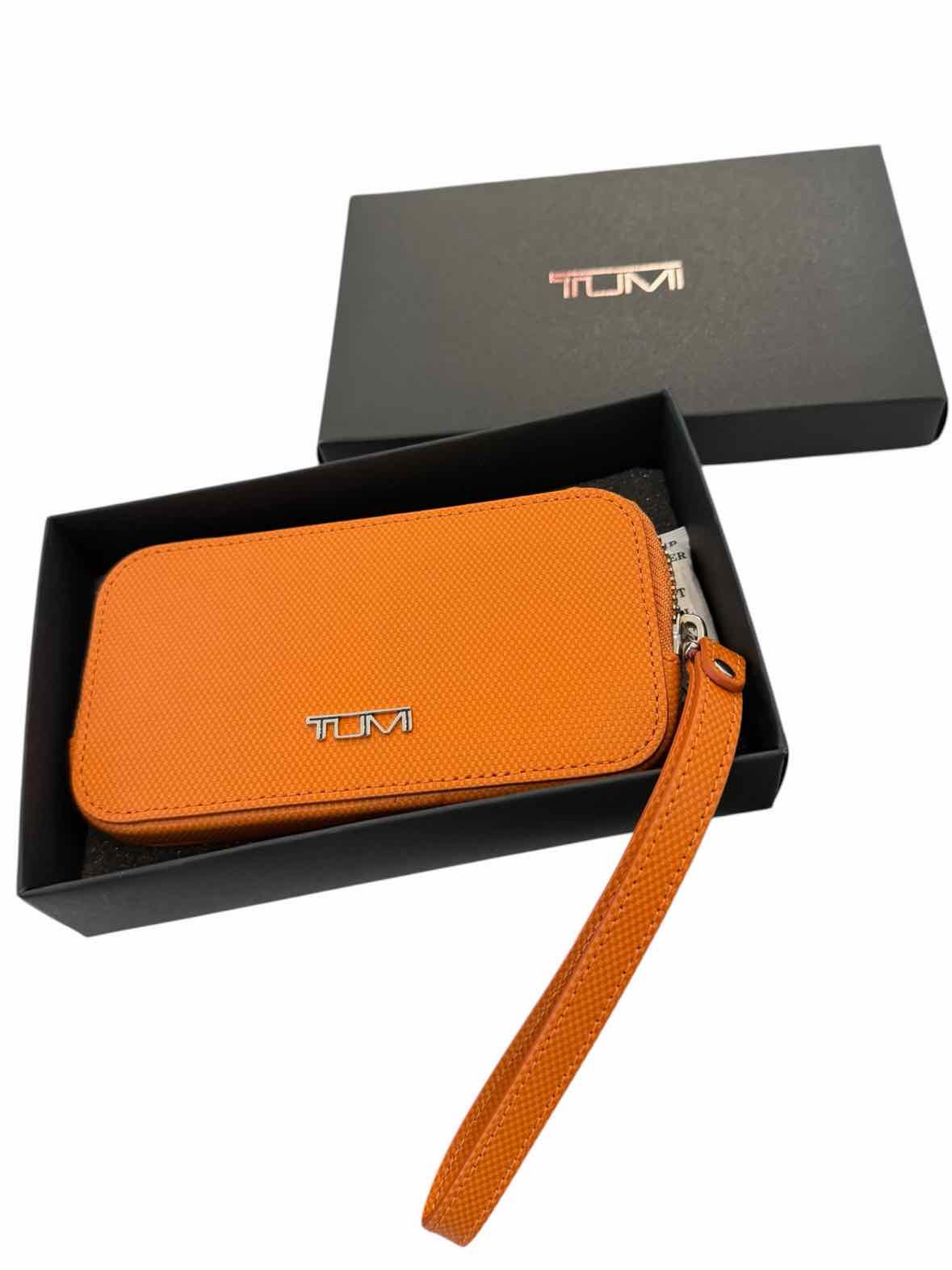 Tumi Orange Wallet