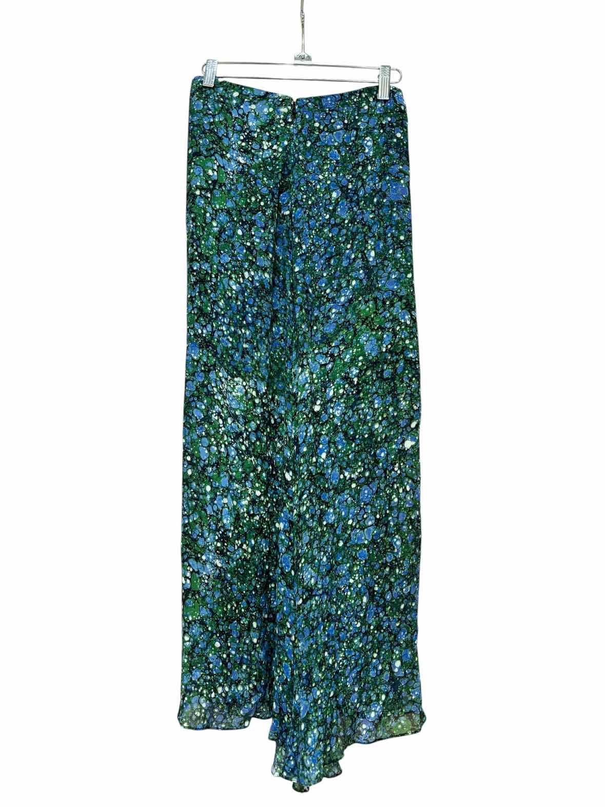 Veronica Beard Blue and Green Size 2 Skirt