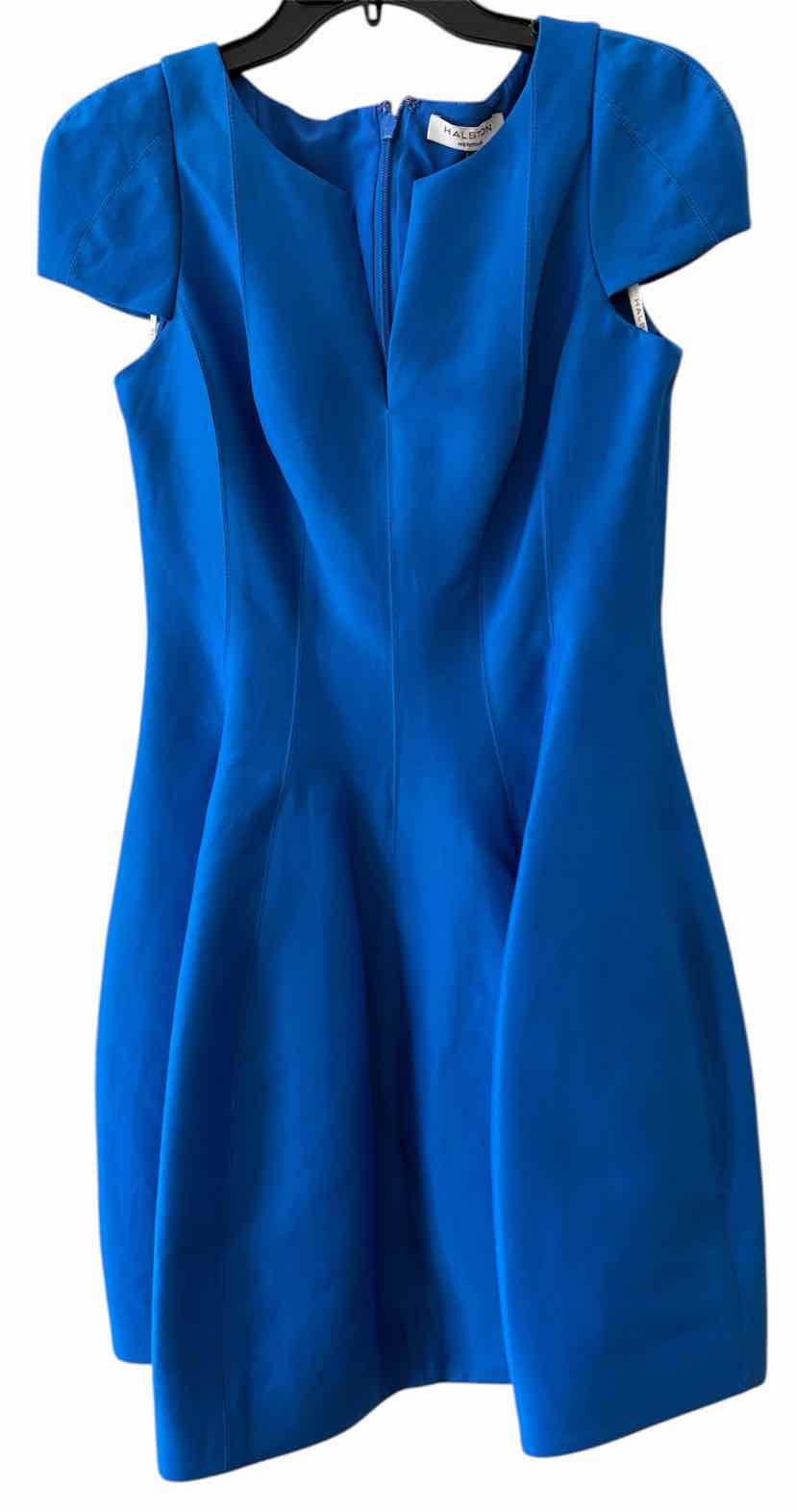 Halston Blue Size 6 Dress