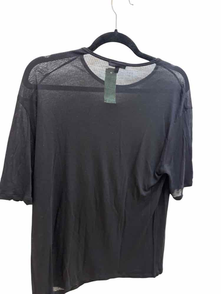 Massimo Dutti Black Size S Shirt