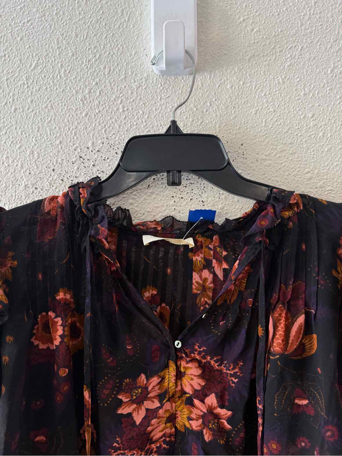 ULLA JOHNSON Black Multi Size 2 Shirt