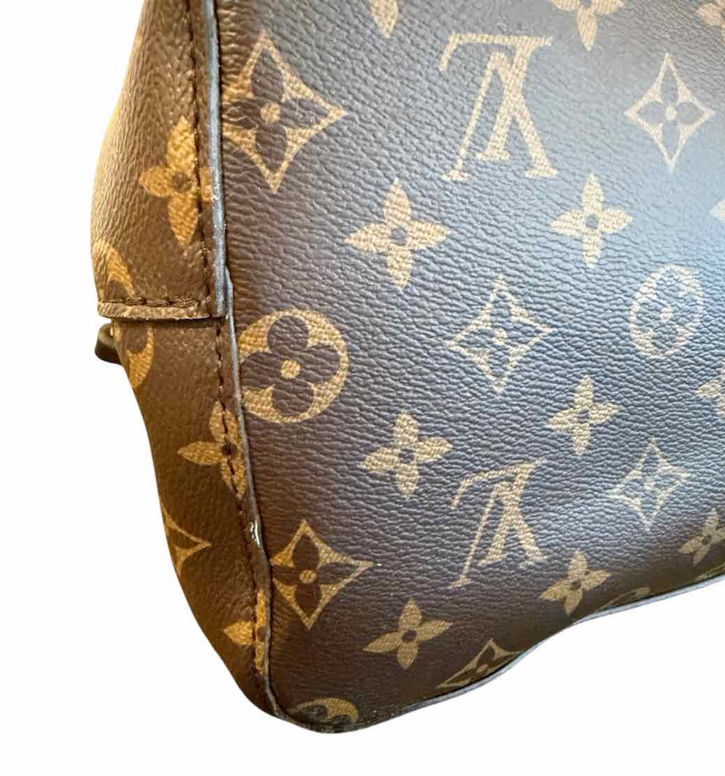 Louis Vuitton NeoNoe Bucket Bag Brown multi Handbag