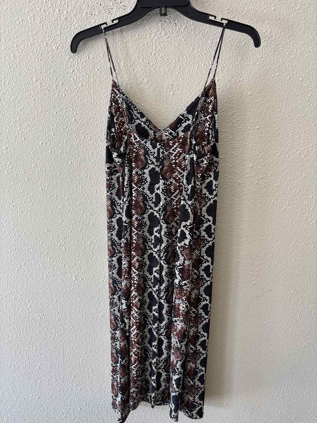 Veronica M. black and brown Size M Dress