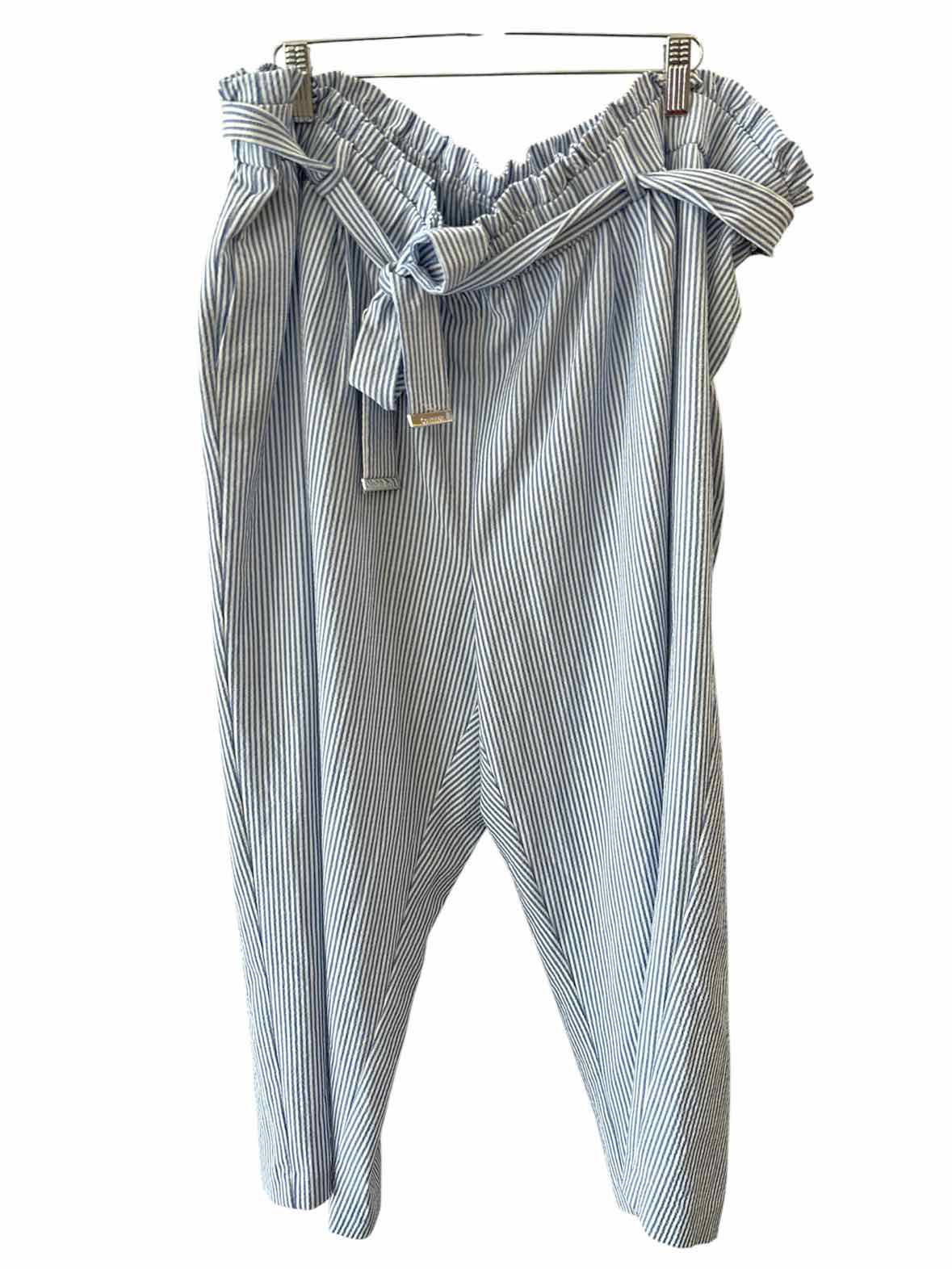 Calvin Klein Blue and White Size 2X Pants