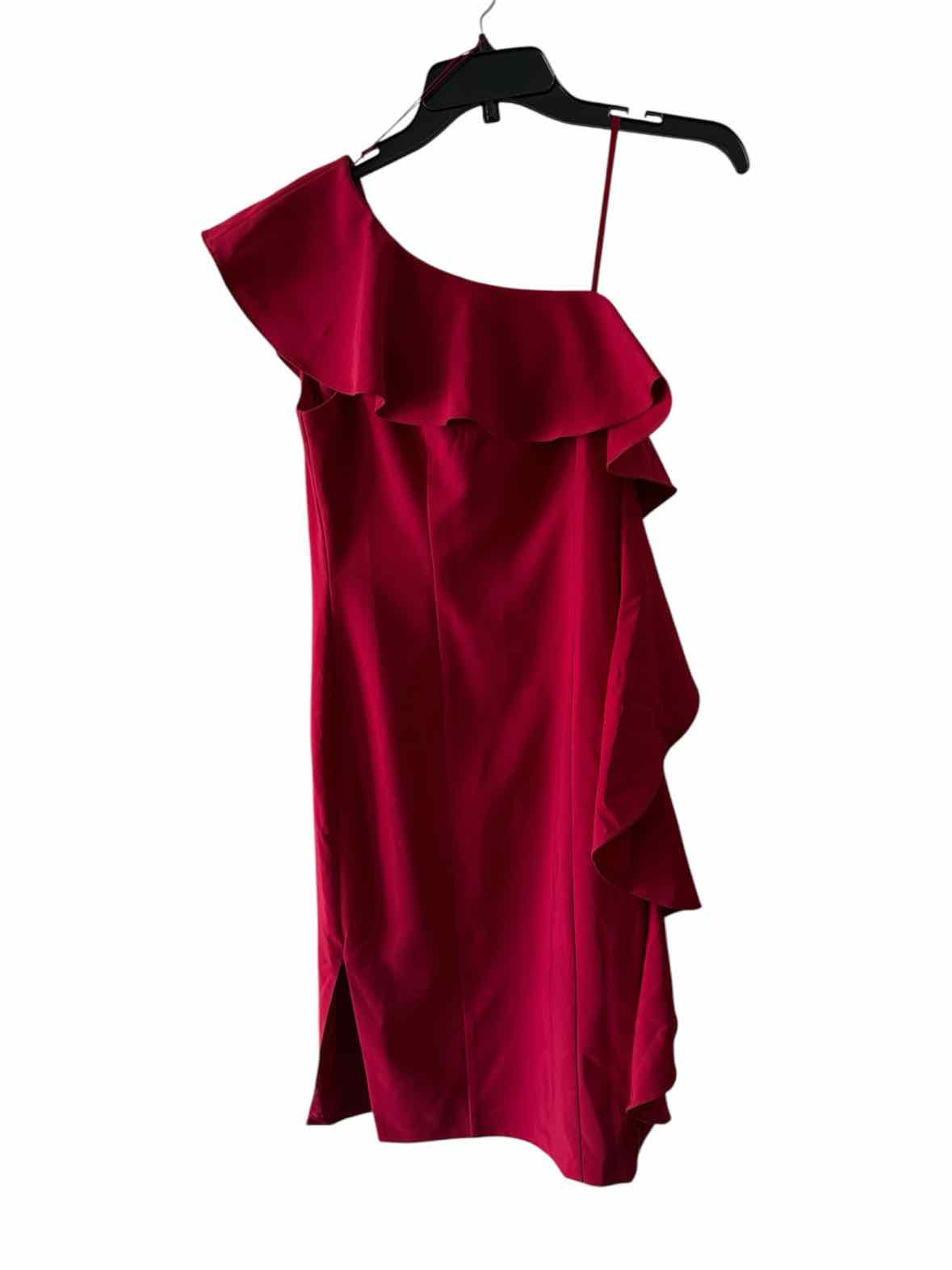Aidan Aidan Mattox Cherry Red Size 0 Dress