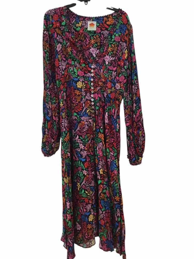 farm rio Black Multi Size L Dress