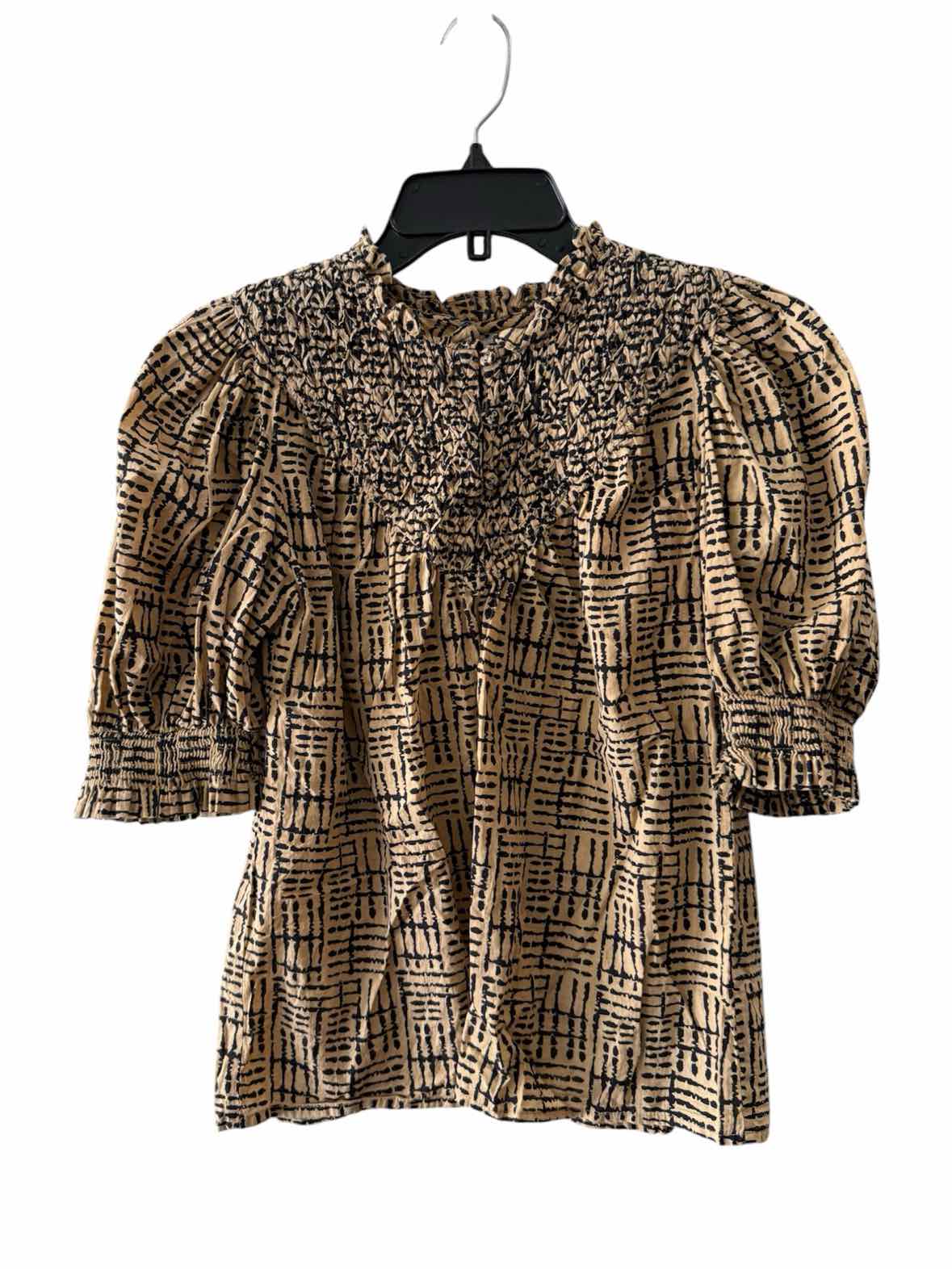 Olivia James Tan and black Size XS Shirt