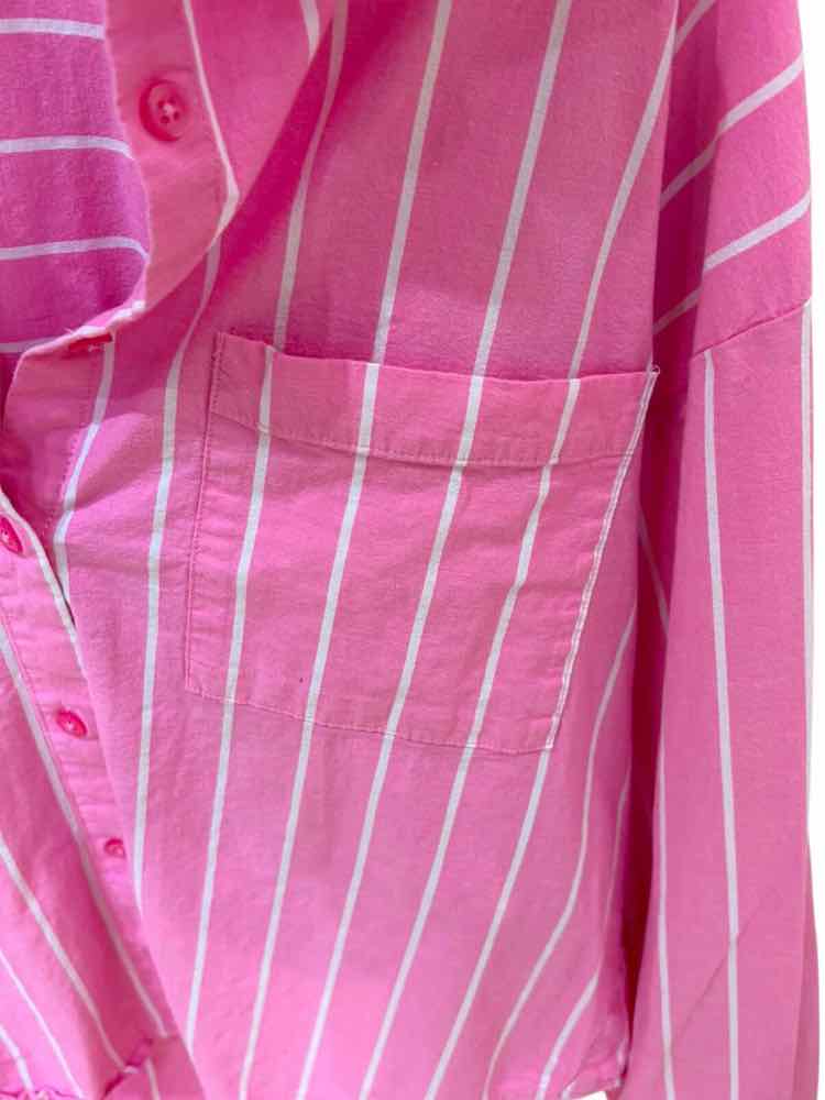 Pistola Pink and White Size XS Shirt