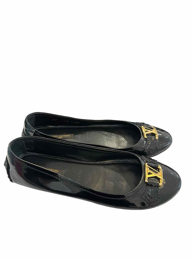 Louis Vuitton Black and Gold Size 37 Shoes
