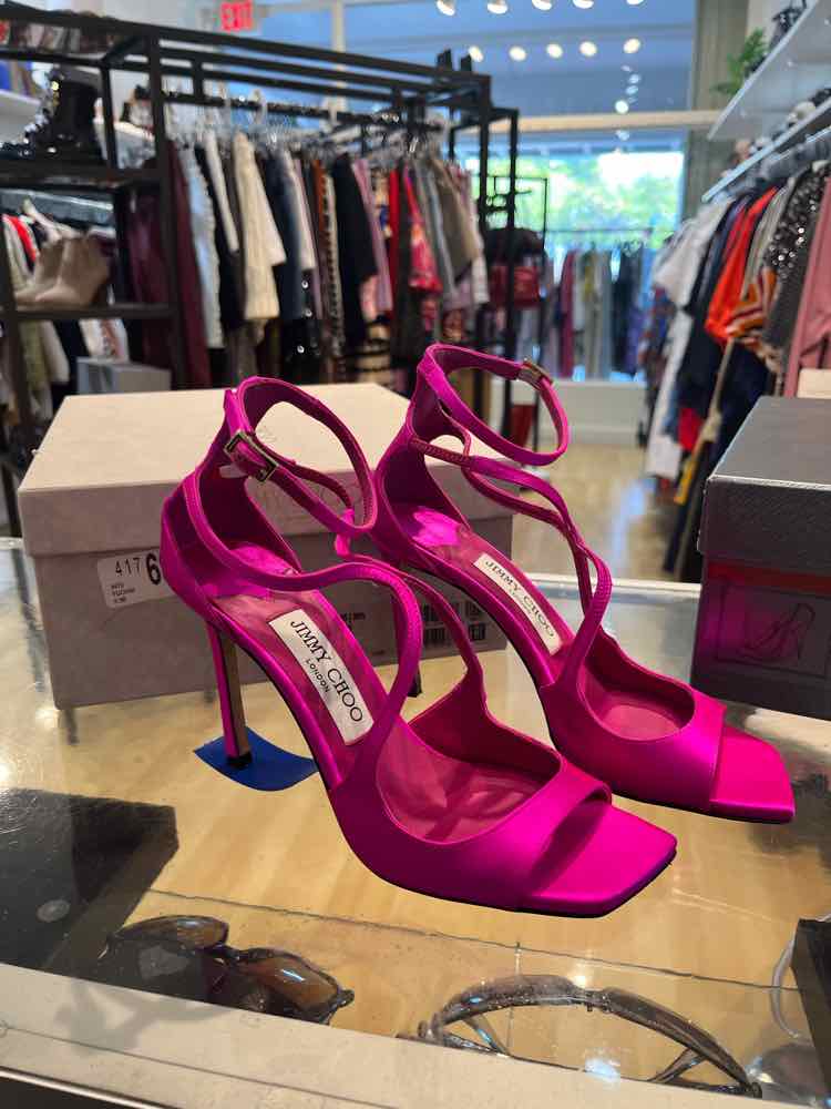 Jimmy Choo Hot Pink Size 35.5 Shoes