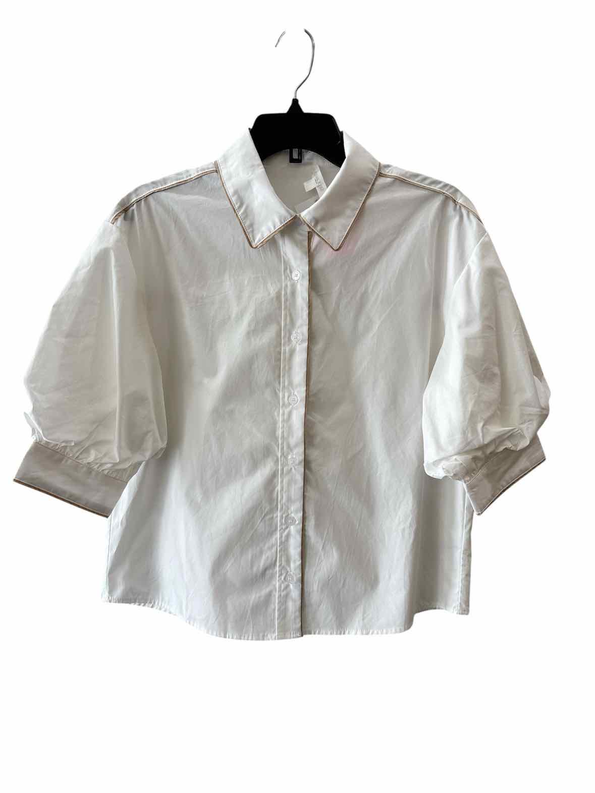 day + moon White and Beige Size S Shirt