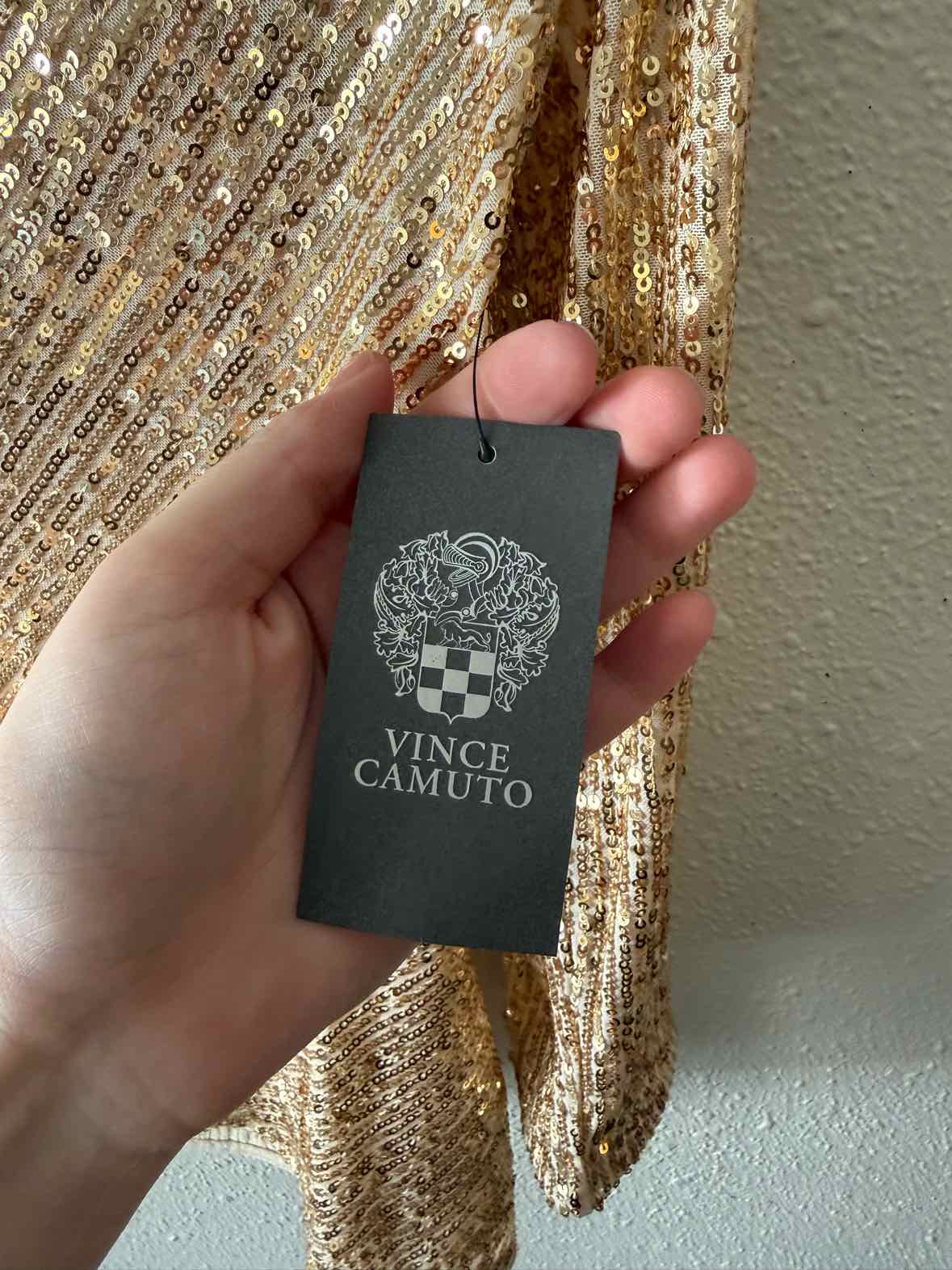Vince Camuto Gold Size XXS Shirt