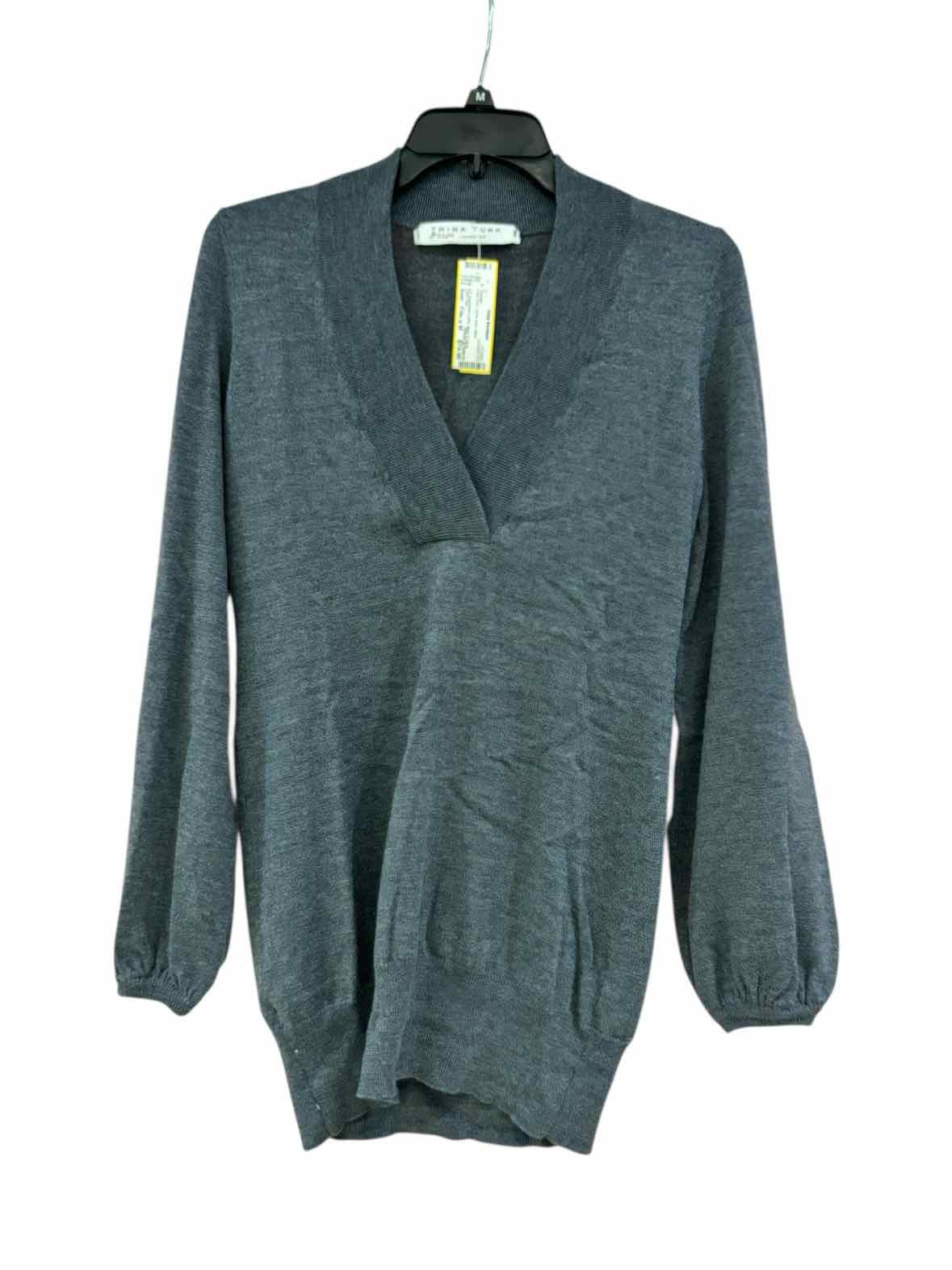 Trina Turk Dark Gray Size Fits a M Sweater