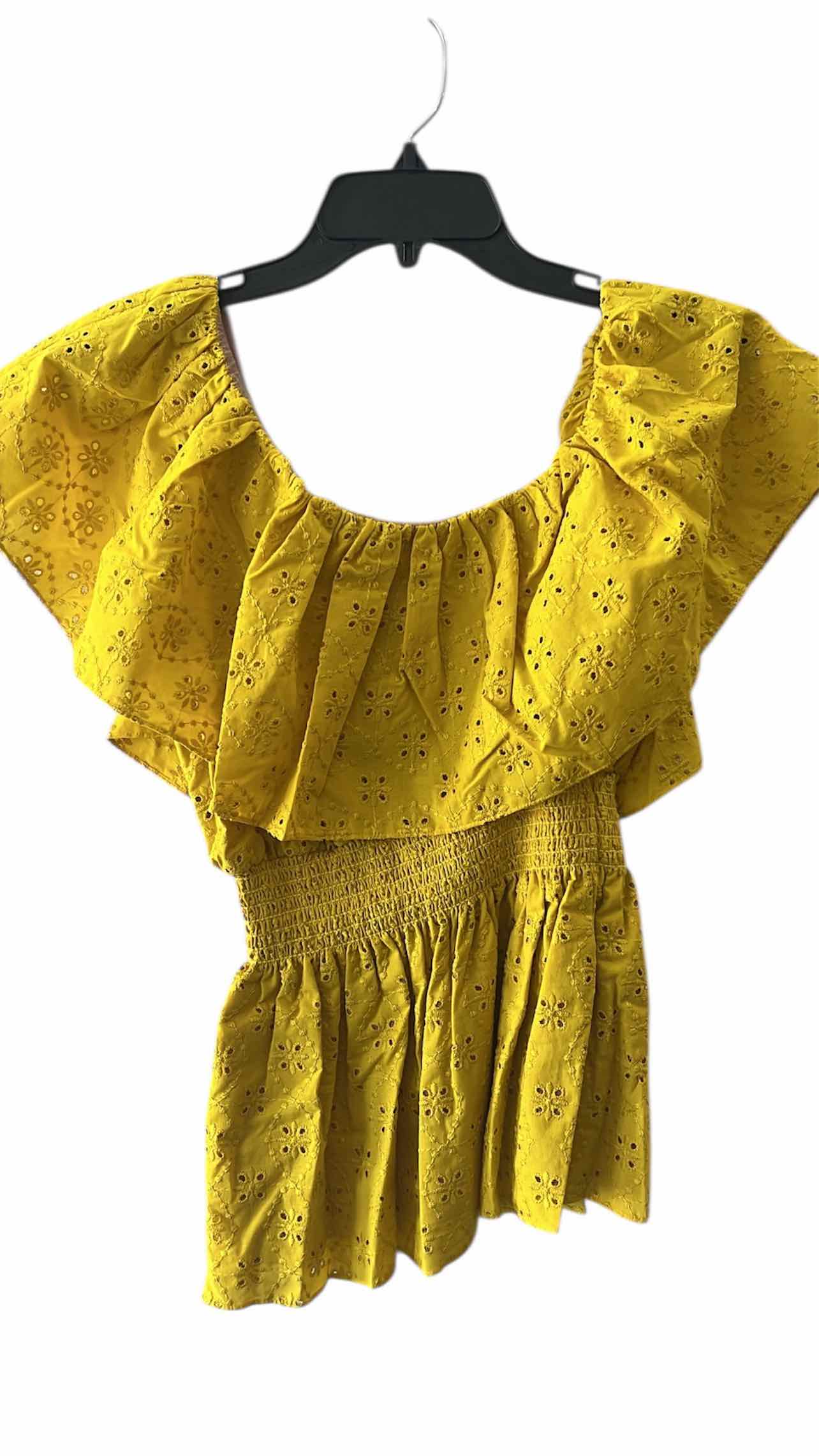 Pearl by Lela Rose Sunflower Size 0 Shirt