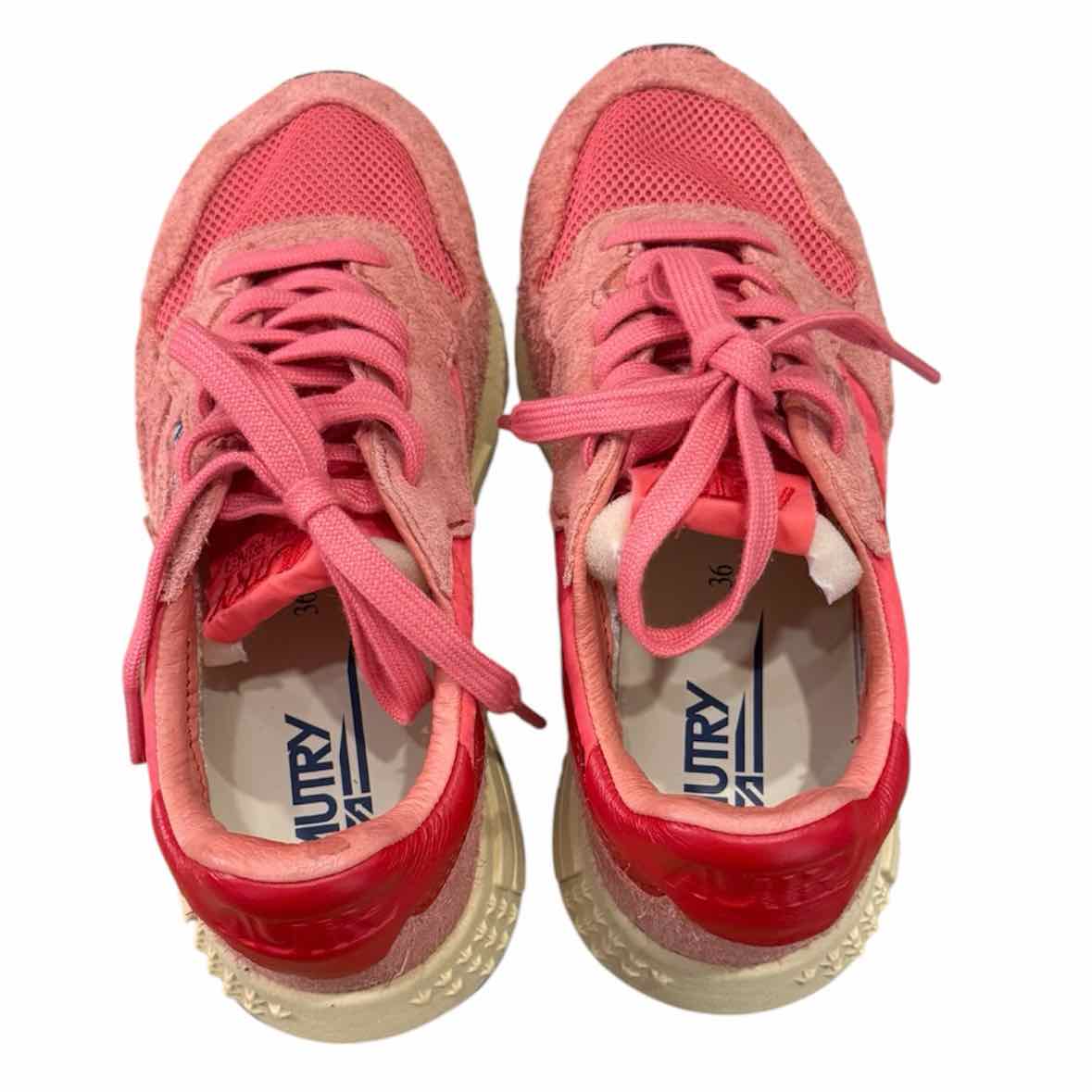 AUTRY Pink and Red Size 36 Shoes