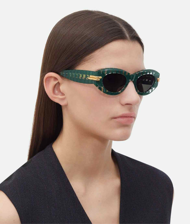 Bottega Veneta Sea Green Sunglasses