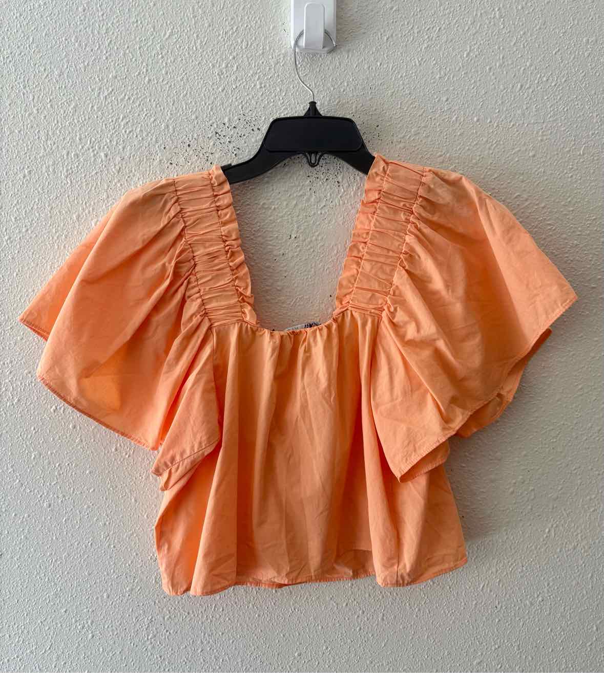 Zara Peach Size S Shirt