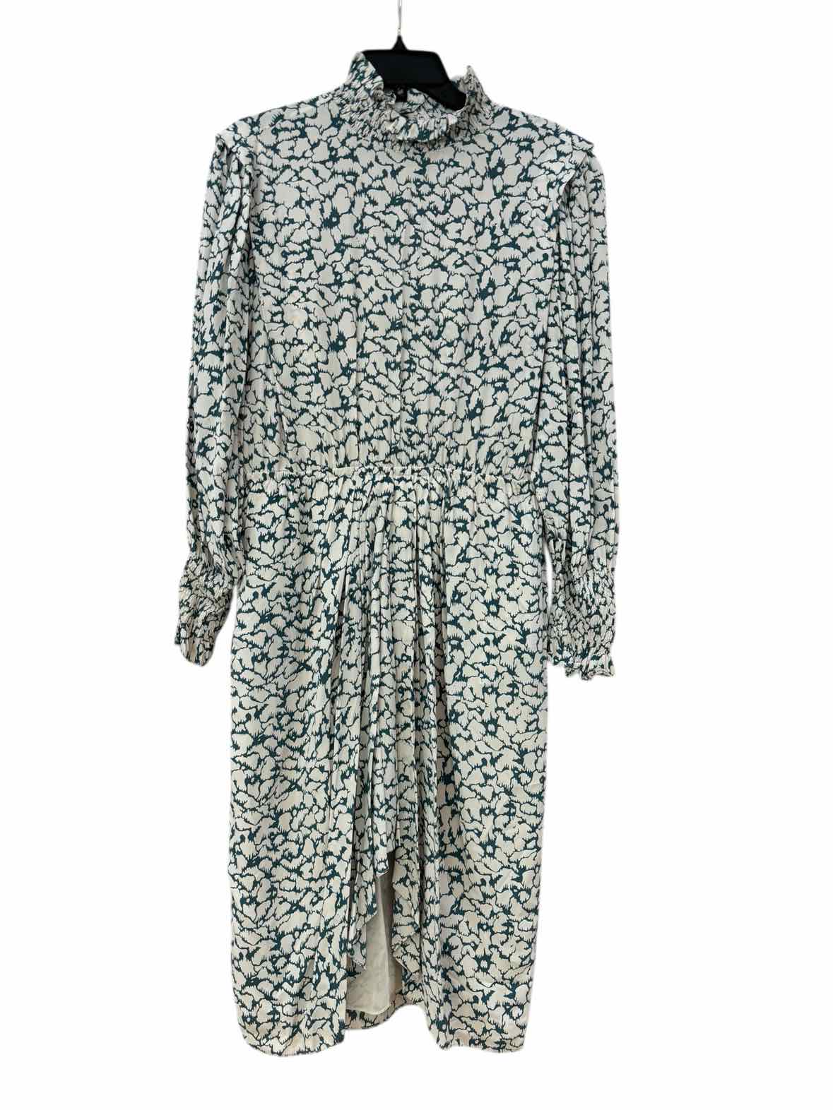 Isabel Marant White and Blue Size No Label Dress
