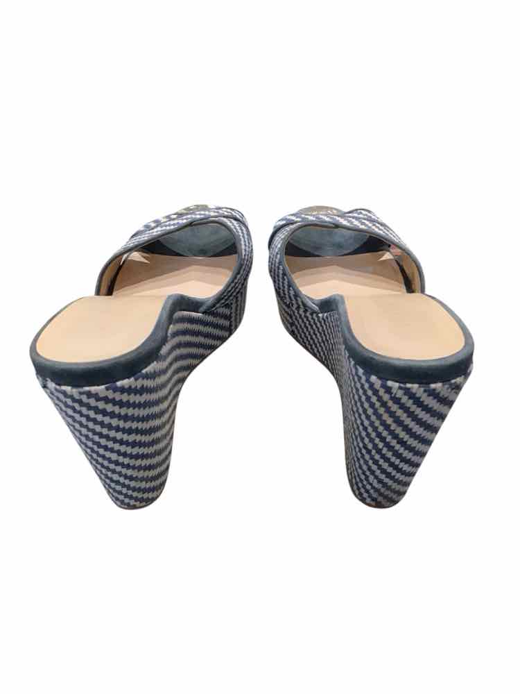 Jimmy Choo Blue and White Size 39 Shoes