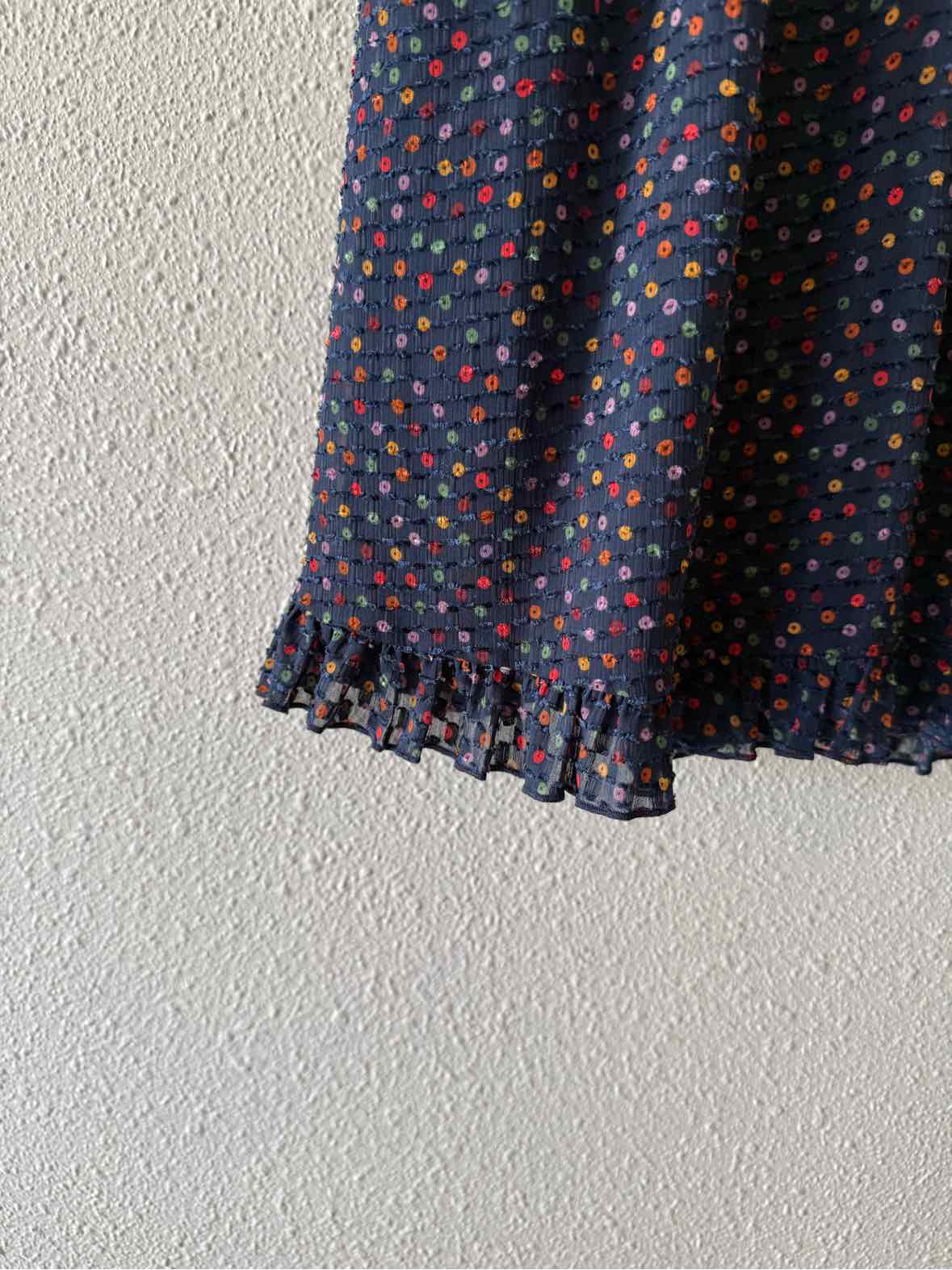 Madewell navy multi Size 6 Dress