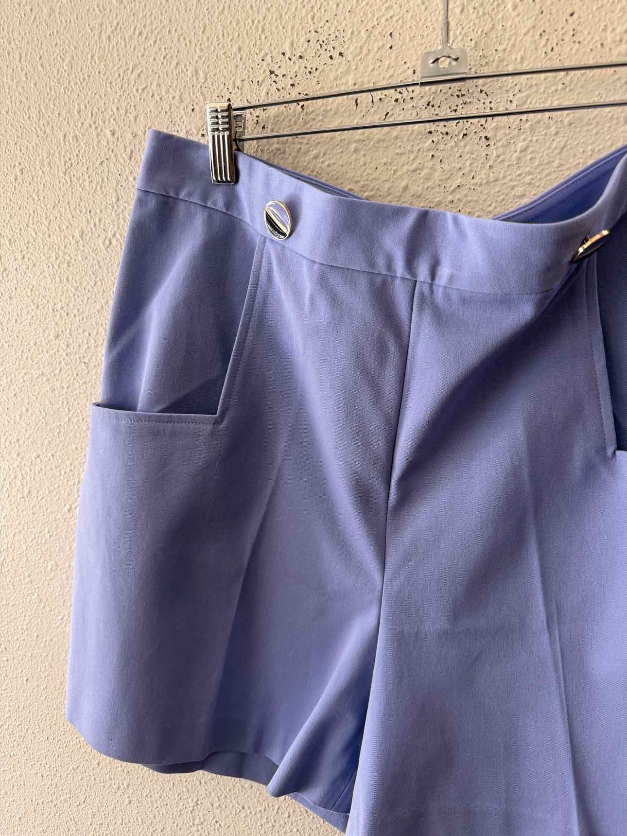 Pearl by Lela Rose Periwinkle Size 14 Shorts