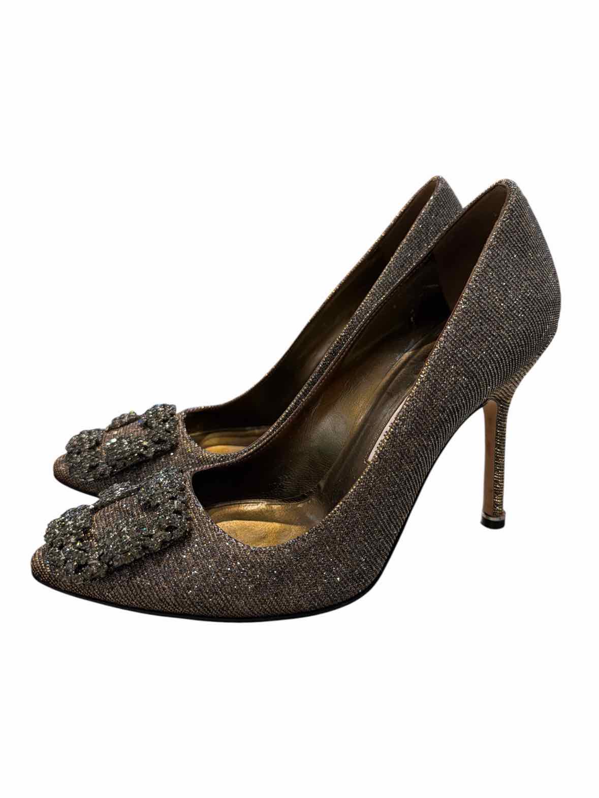 Manolo Blahnik Dark grey Size 36 Shoes