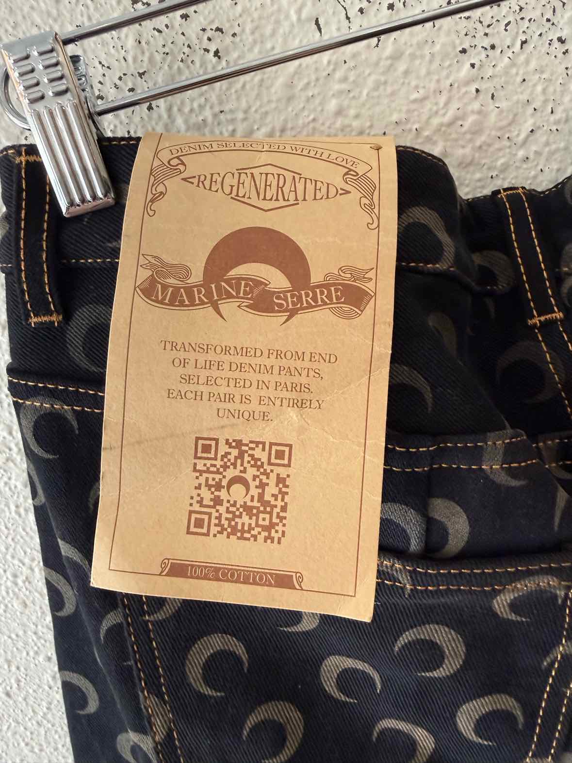 marine serre Black and tan Size XL Jeans