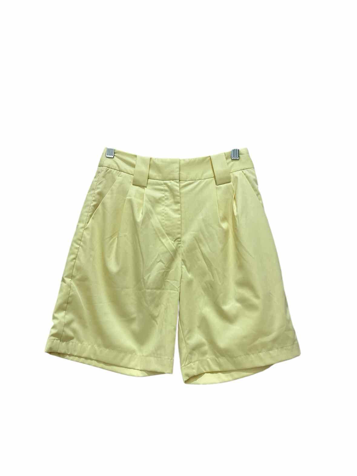 Crescent Yellow Size XS Shorts