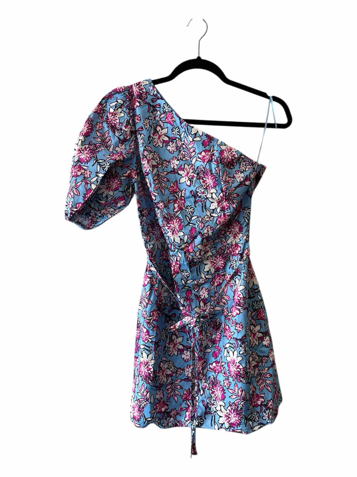French Connection Blue and Fuschia Size 2 Dress