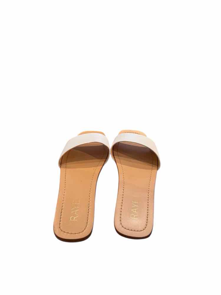 Raye White and Brown Size 8.5 Shoes