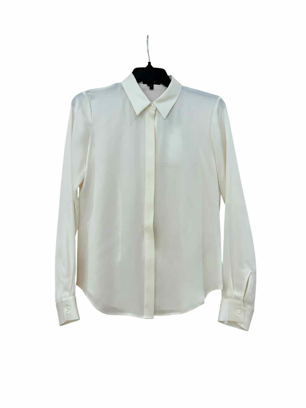 Theory Ivory Size P Blouse