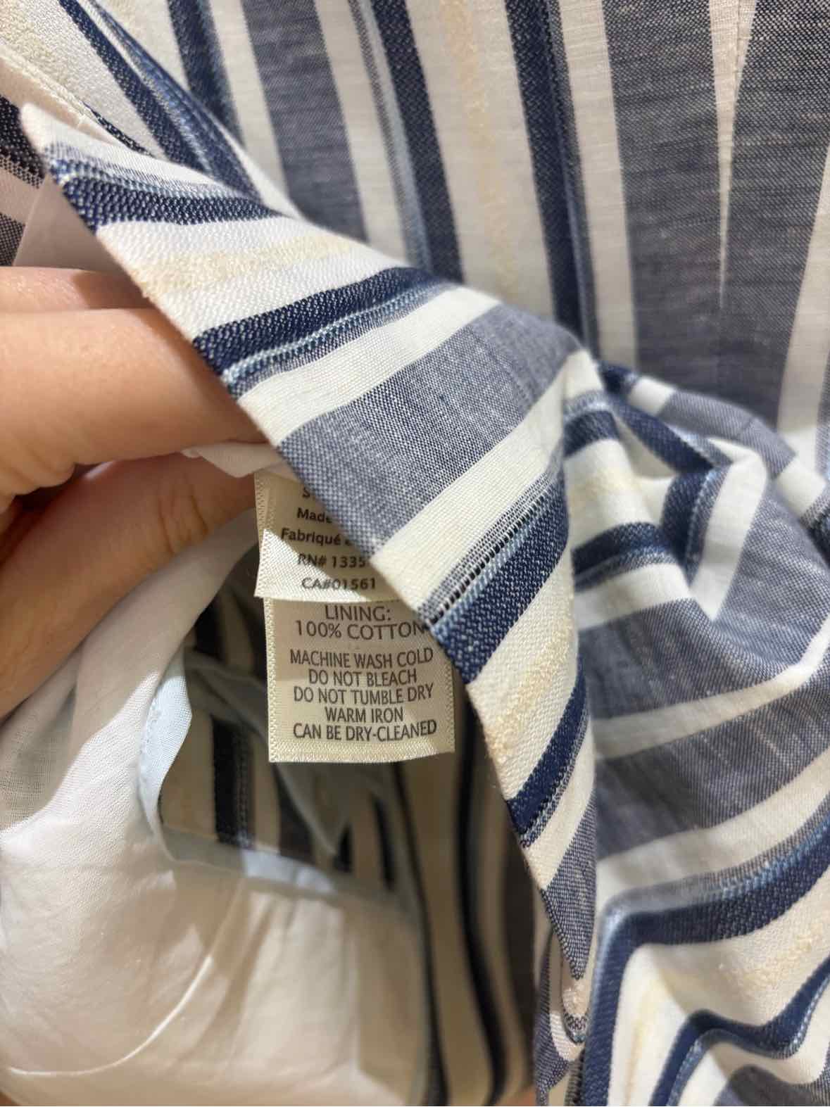 ecru Navy and Cream Size M Blazer