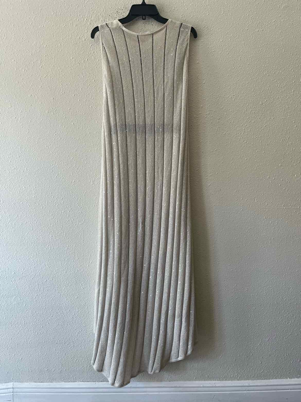 Brunello Cucinelli Cream and Black Size 3XL Dress