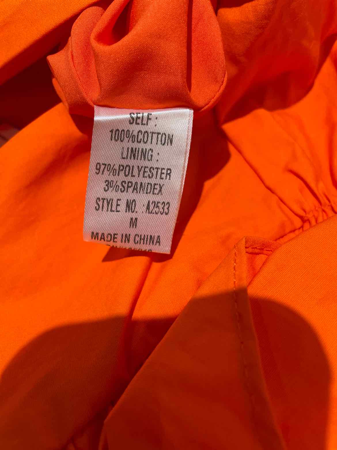 day + moon Orange Size M Romper