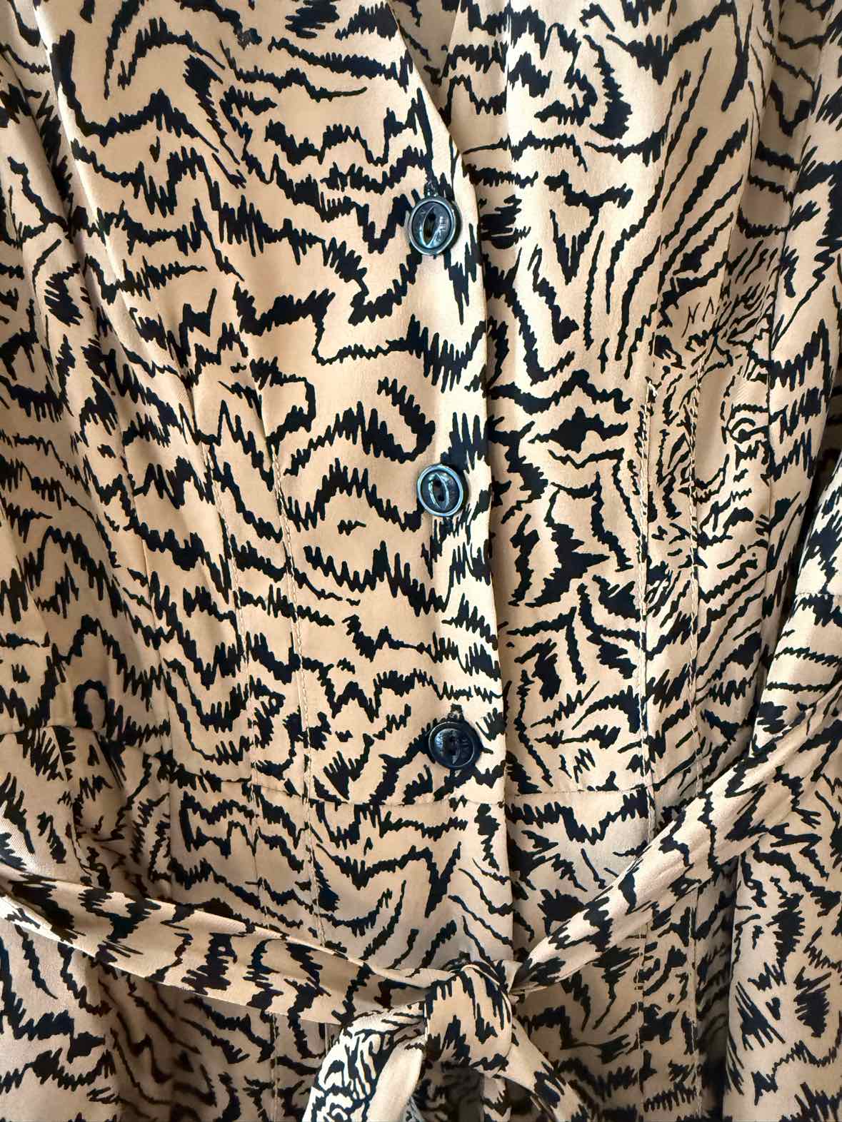 HVN tan multi Size 2 Dress