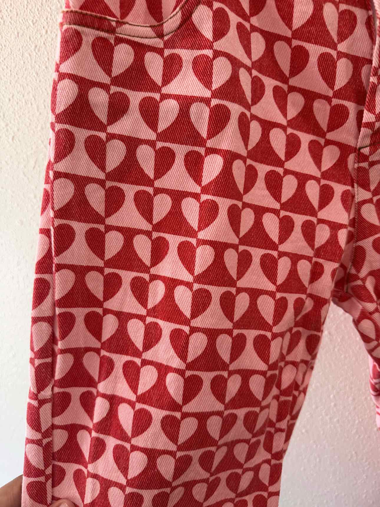 Stella Dallas Red and Pink Size M Jeans