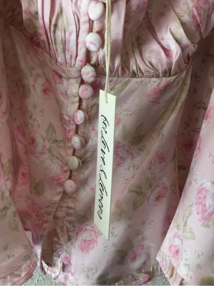 For Love & Lemons Pink Multi Size 1X Shirt