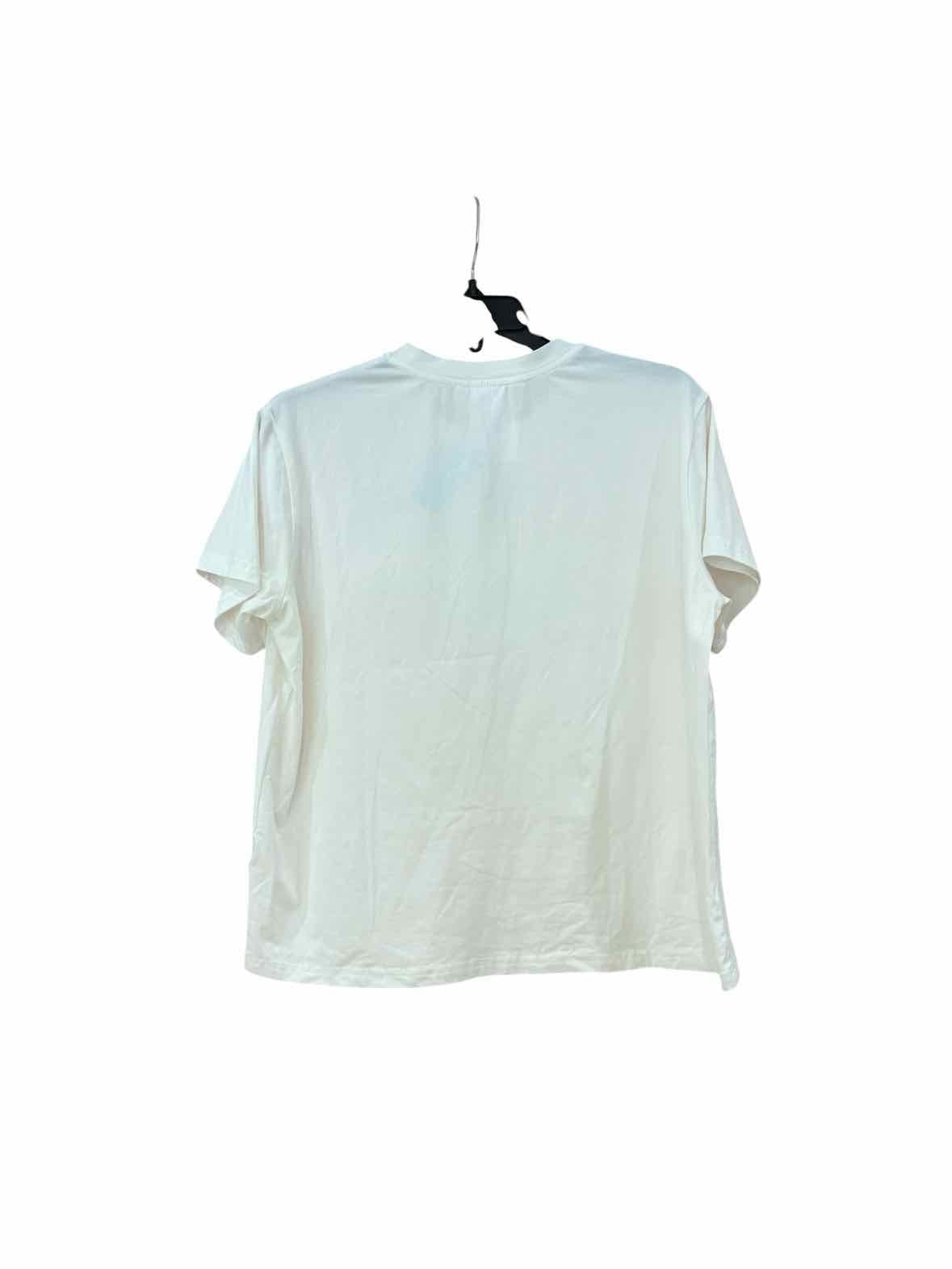 Queen of Sparkles White and Brown Size S Shirt