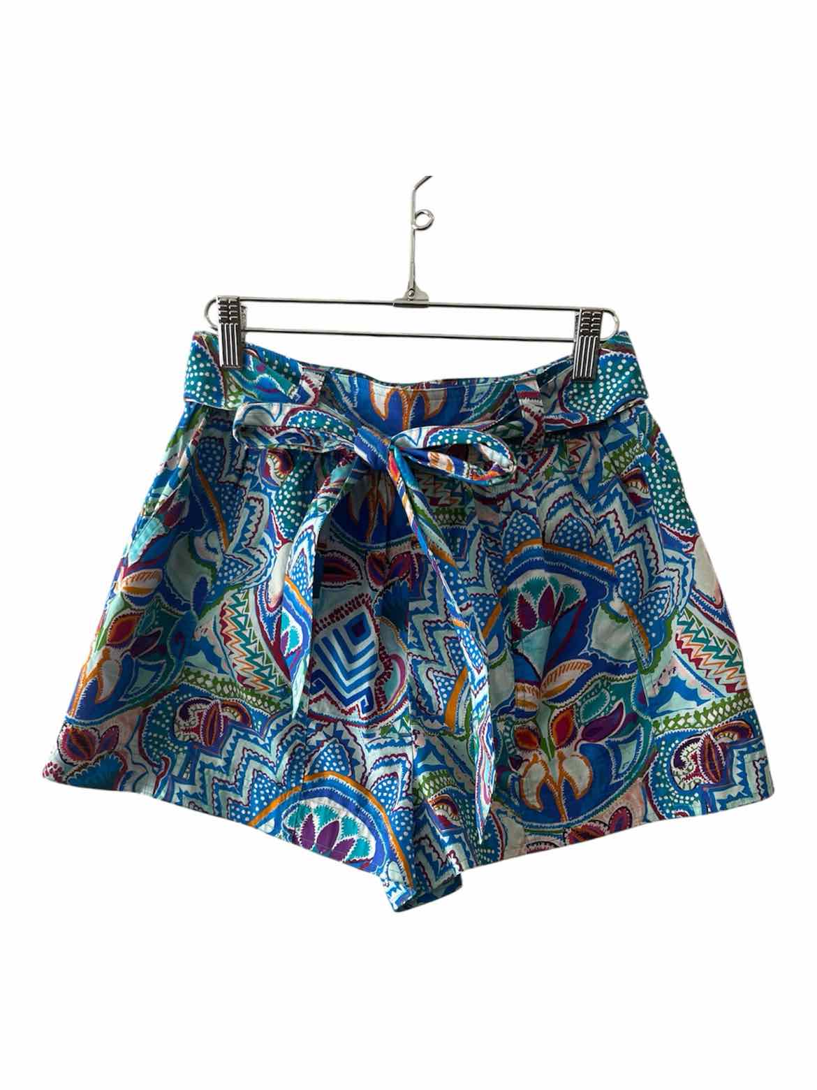 Marie Oliver Blue Multi Size 2 Shorts