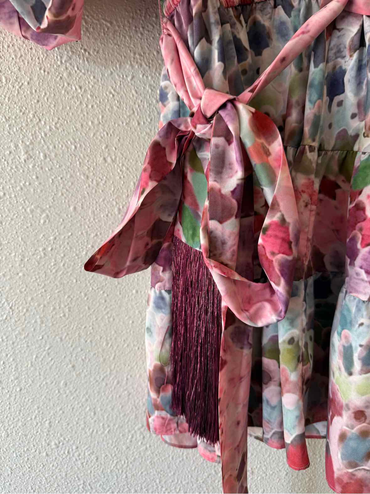 Alexis Pink Multi Size S Dress
