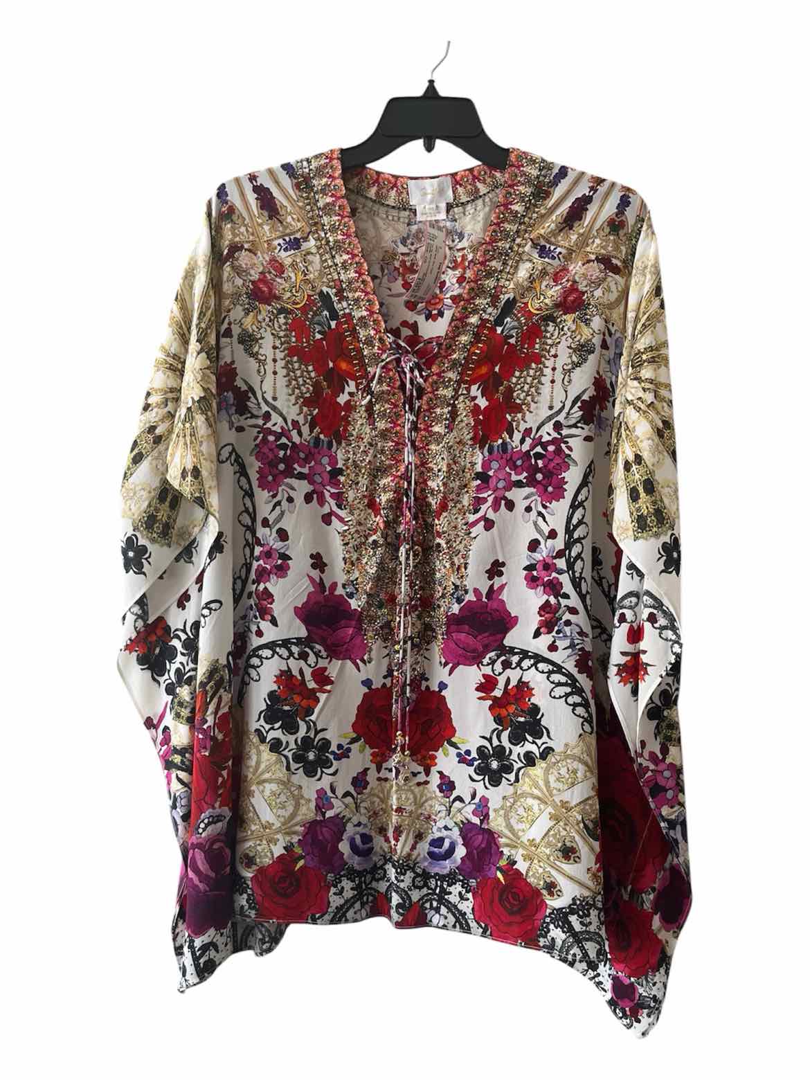 Camilla White Multi Size OS Tunic