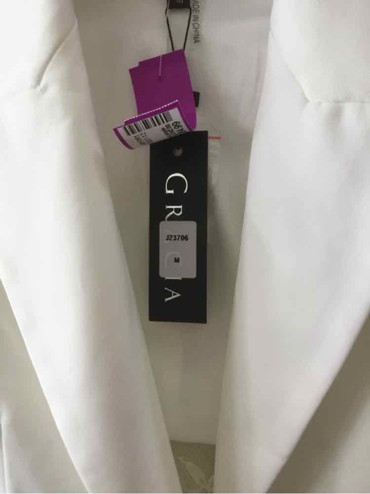 Gracia White Size M Blazer