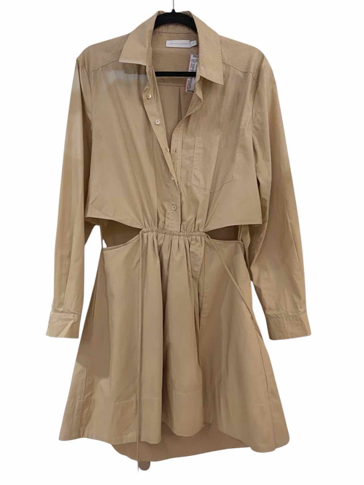 Jonathan Simkhai Khaki Size 6 Dress