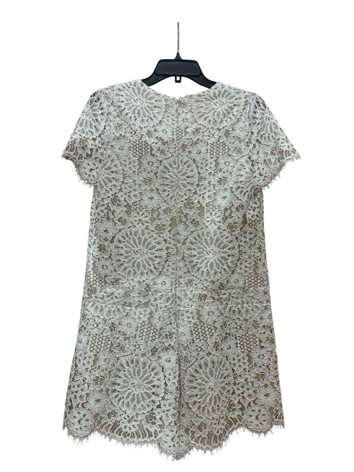 Alexis White and Tan Size M Romper