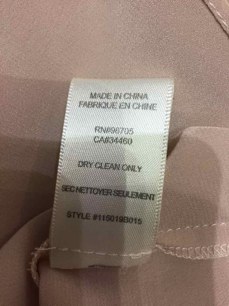 Rebecca Taylor Light Pink Size 6 Blouse